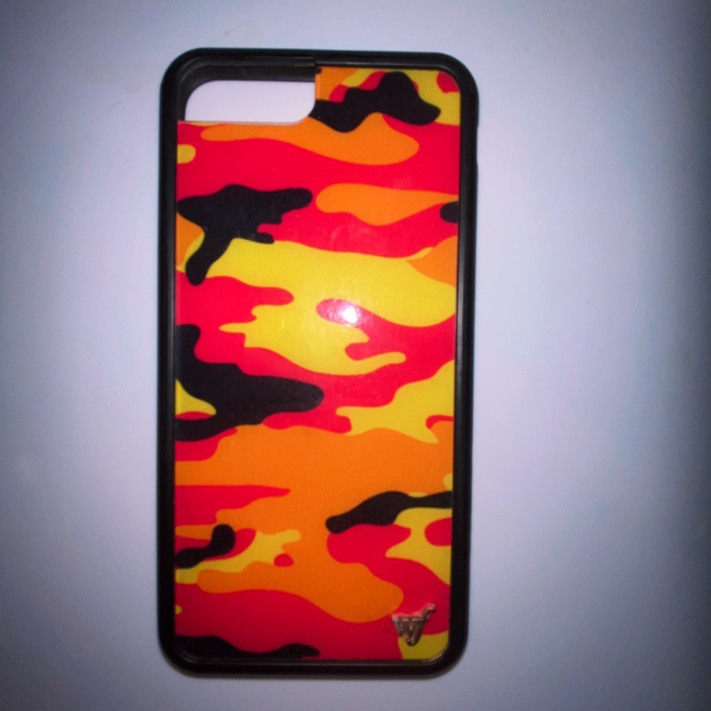 WARM CAMO WILDFLOWER IPHONE CASE 8+